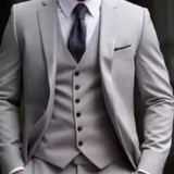 European And American Plus Fat Foreign Trade Plus Size Suit Three-piece Suit