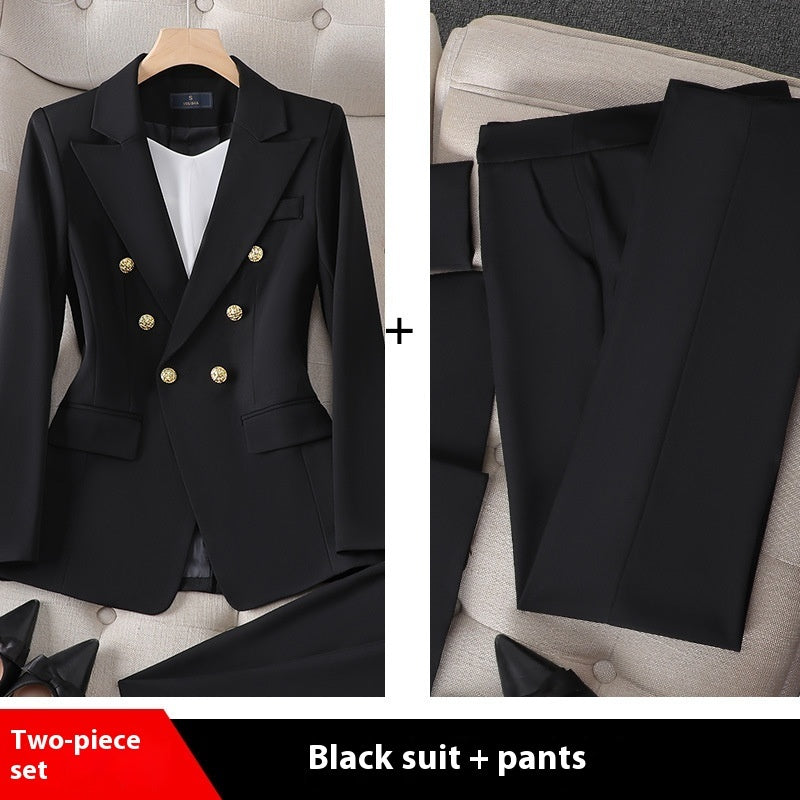 Women's Fashion High-end Temperament Formal Suit