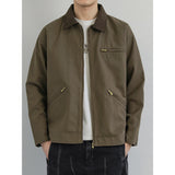 American Workwear Retro Lapel Jacket