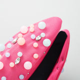 Fashion Candy Color Resin Beading Headband