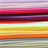 Plain cotton and linen fabric