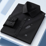 Мужская рубашка Ice Silk Four Seasons, не требующая глажки