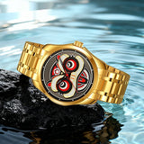 Personalized Creative Lion Head Luminous Watch Men