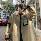 Men's Spring Cartoon Print Fashion And Comfort Shirt