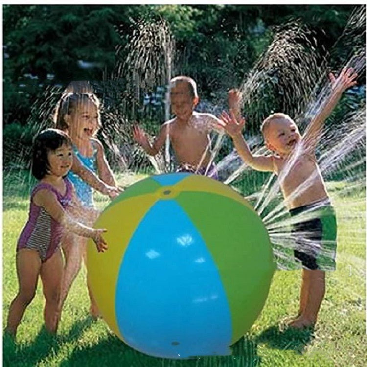 Outdoor PVC Inflatable Watermelon Water Spray Ball Beach Play Toy