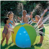 Outdoor PVC Inflatable Watermelon Water Spray Ball Beach Play Toy
