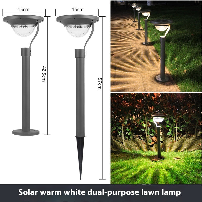 Solar Lawn Garden Rainproof Lawn Plug-in Lamp