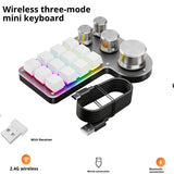 3-die 12-key 4-knob Custom Mechanical Keypad