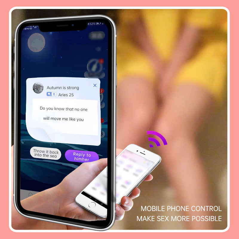 Women's Remote APP Smart Wearable Vibrator Toy