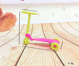 Three-wheeled Scooter Red Sofa Travel Bag Toy Accessories