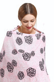Fibre gauze cover towel breastfeeding towel