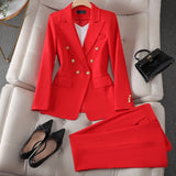 Women's Fashion High-end Temperament Formal Suit