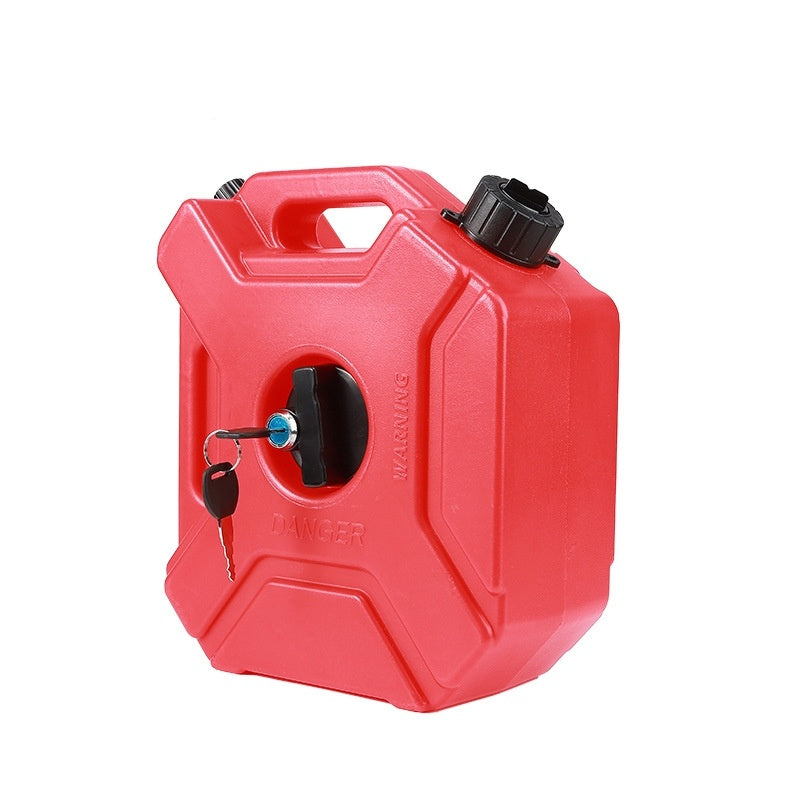 Car Motorcycle Spare Fuel Tank 5L With Lock
