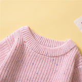 Fashion Knitted Jumpsuit For Baby Girls