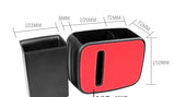New Waterproof Car Trash Can Bin Auto Accessories Universal Organizer Garbage Dump Cars Storage Pockets Closeable Portable Box