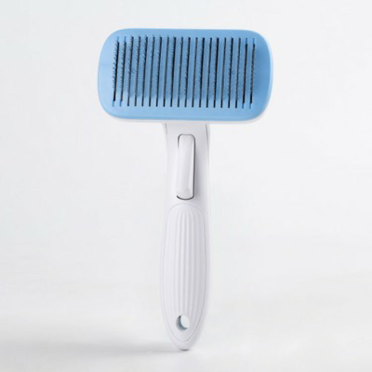 Pet hair removal comb