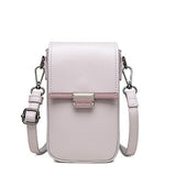 Vertical cell phone bag