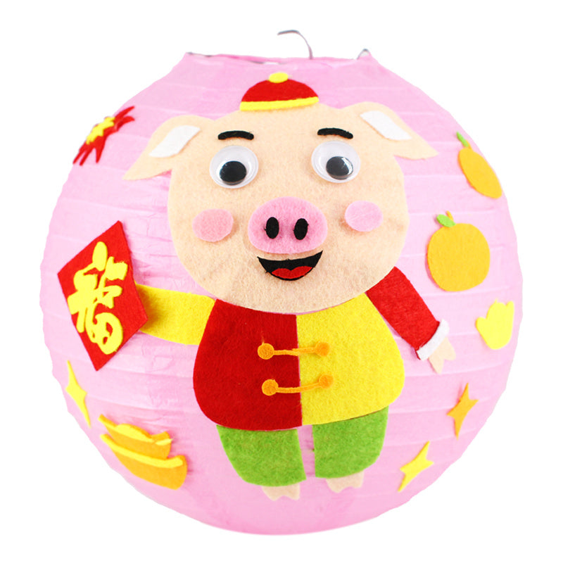 Handmade lantern making diy materials
