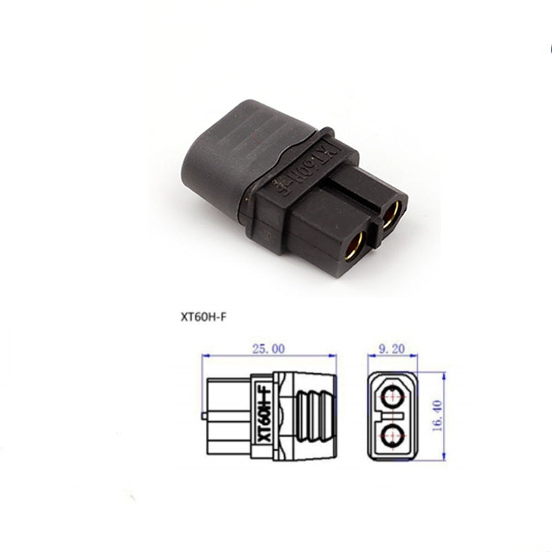 XT60H Plug With Sheath Gold Plated Plugs T Plug Connector