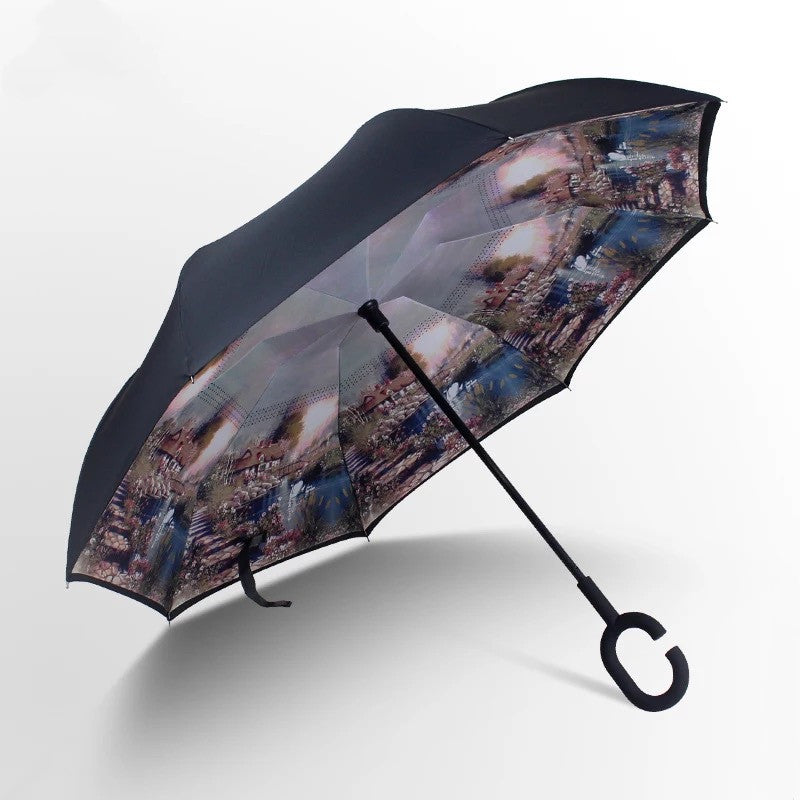 Car reverse umbrella