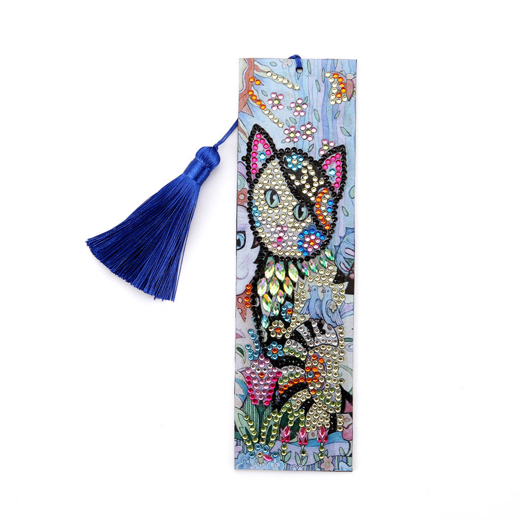 Bookmark diamond craft painting pendant