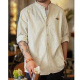 Casual Baseball Shirt Coat Mens Autumn