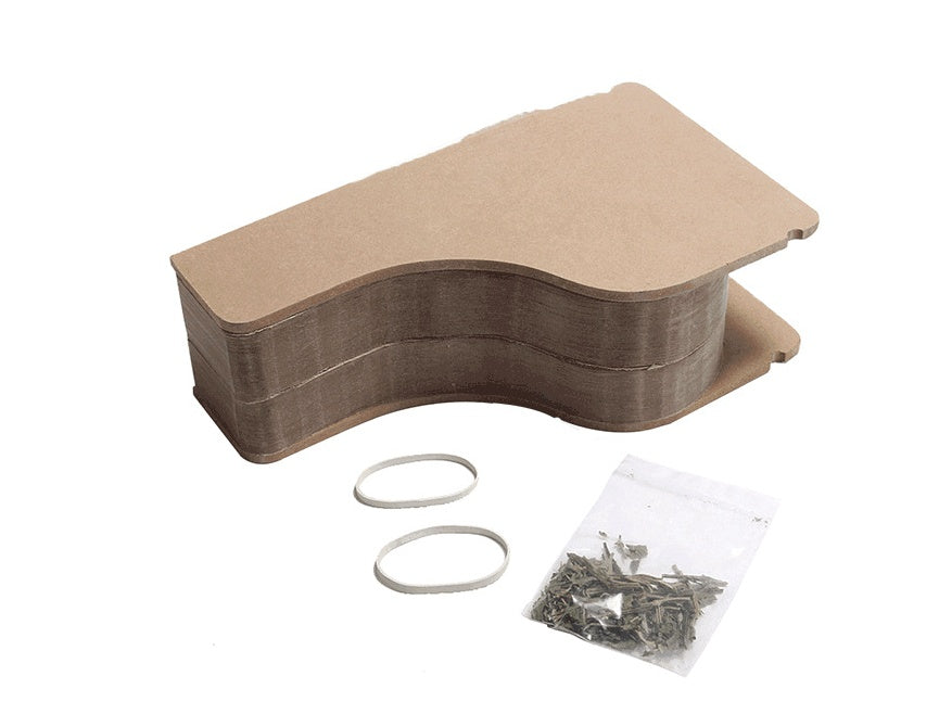 Deformed cat scratching board