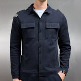 Однотонная повседневная модная куртка