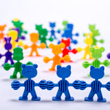 Building Blocks Plastic Puzzles Desktop DIY Environmental Protection Early Education Toy