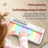 Rainbow Light Touch Screen Children's Electronic Keyboard Toy