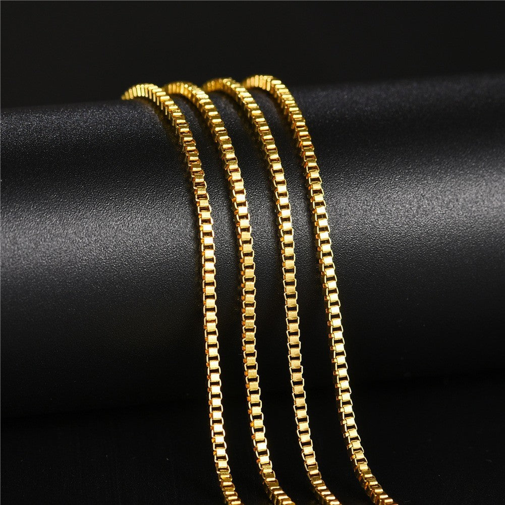 Titanium Steel Color 12 Birthstone Pendant Diy Accessories For Women