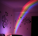 Навгонии LED ошиқона Осмон рангинкамон рангин Дурнамои Night Light