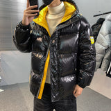 Thickened warm bright windproof jacket 90 Down