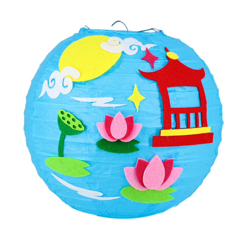 Handmade lantern making diy materials