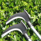 High Manganese Steel Double Chopping Sickle Cutting Wood And Mowing Tools