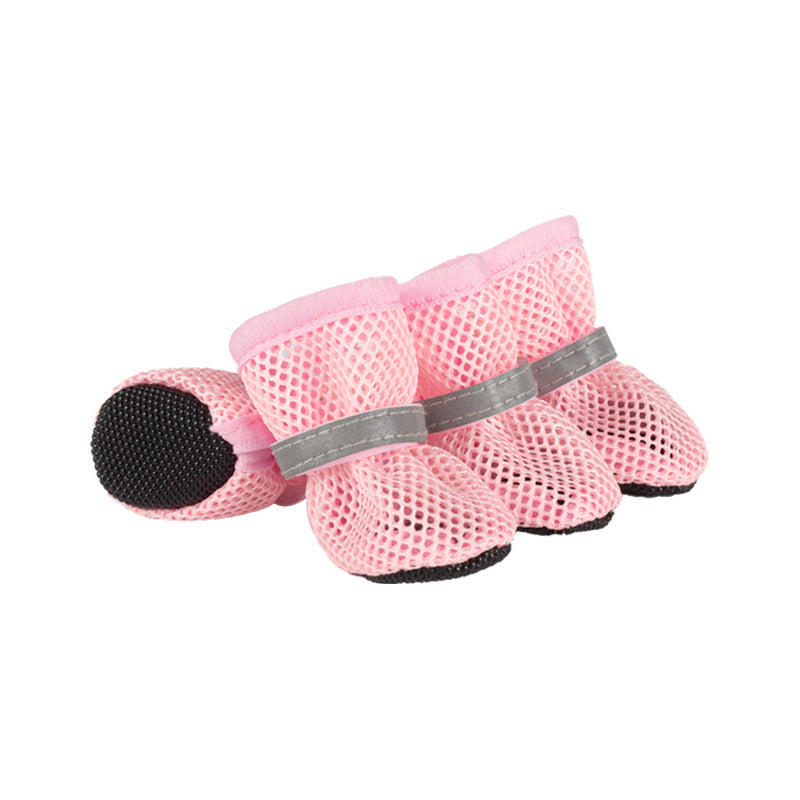 Summer Non-slip Breathable And Wearable Pet Dog Shoes