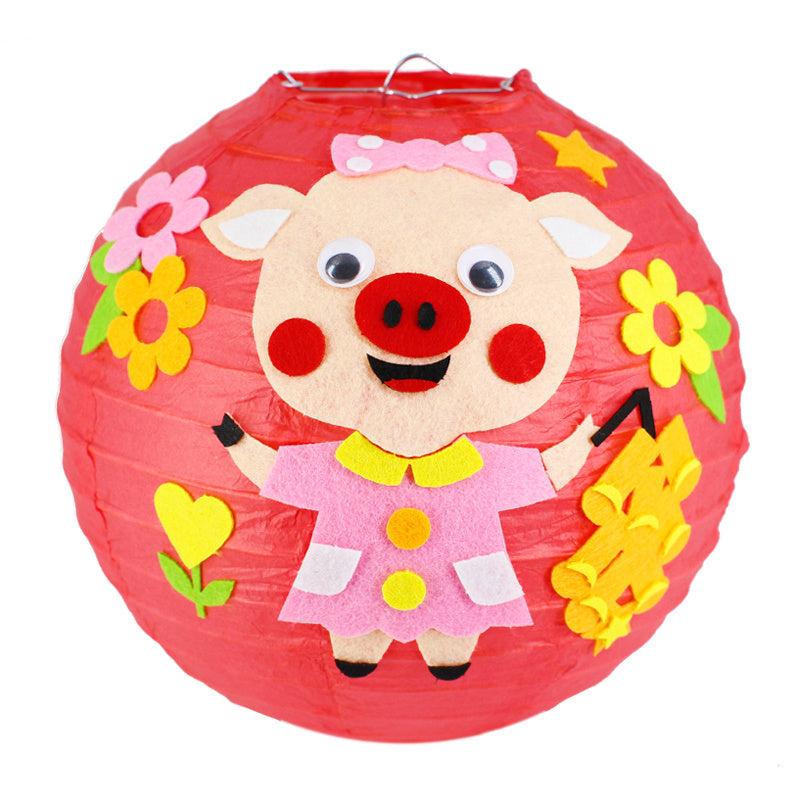 Handmade lantern making diy materials