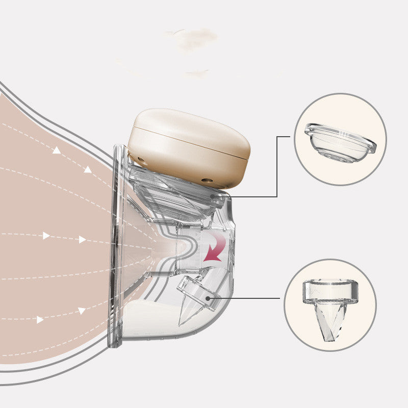 Wearable Electric Hand-held High Suction Portable Breast