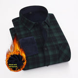 Красивая теплая рубашка европейского и американского размера на флисовой подкладке