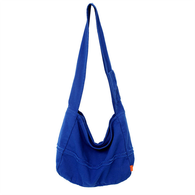 Ins Fashion Color-block Shoulder Bag For Girls In Hong Kong
