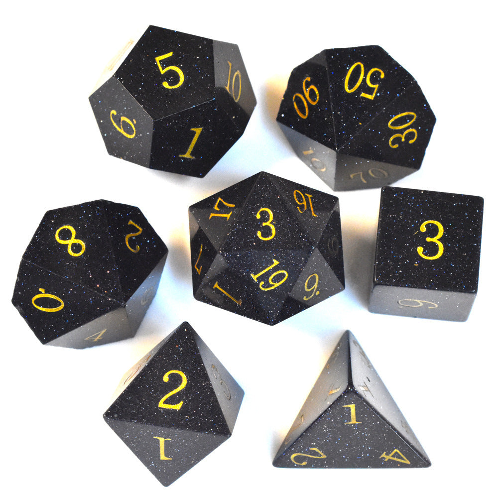 Dice Board Game Casual Game Multi-sided Digital Sieve Seven Tablets Suit