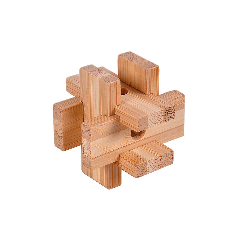 Wooden Burr Puzzle Burr Puzzle Educational Toys