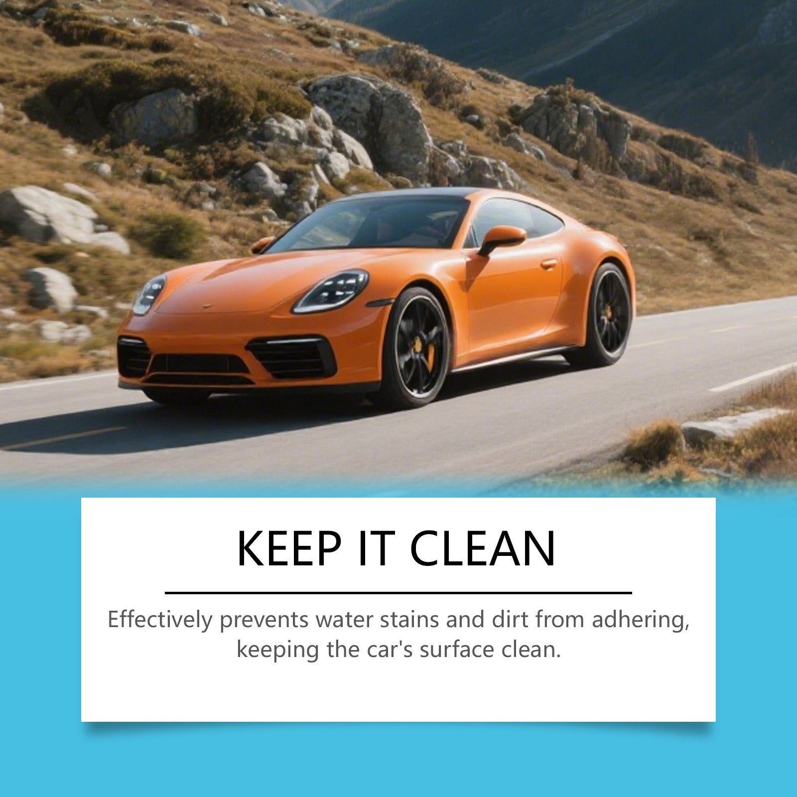 Car Care Spray Package Brightens
