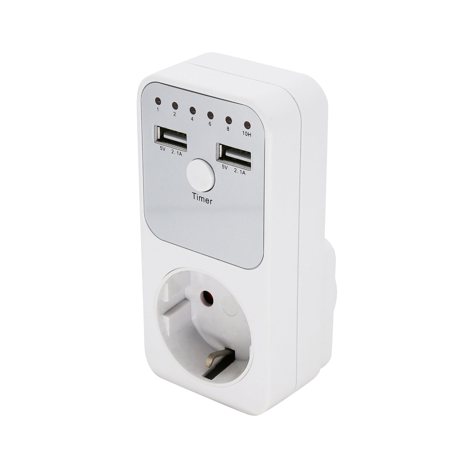 European Plug USB Countdown Socket