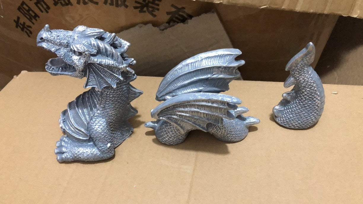 Large Dragon Gothic Garden Decor Statue Castle Moat Lawn Statue Garden Sculptures &amp; Statues Funny Yard Garden Outdoor Figurine