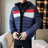 Insulated coat with hood and cotton lining