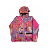 Stitching Nylon Stand Collar Shell Jacket Waterproof Windproof Jacket