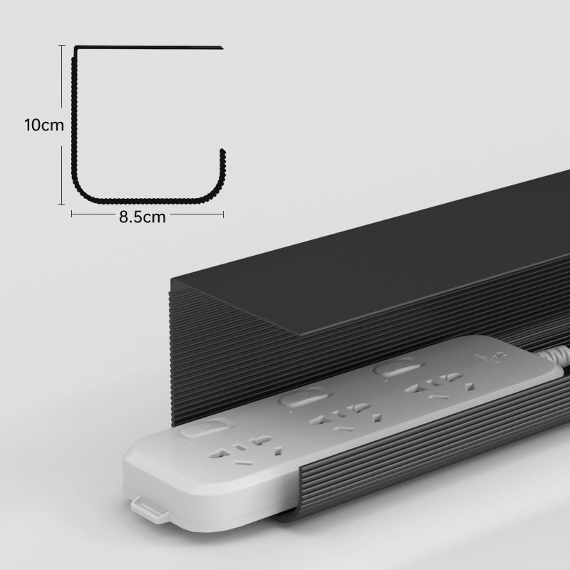 Computer Desk Bottom Cable Management Rack Storage Slot