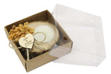 Mori Wedding Gift Supplies Candlestick Candle Dried Flower Engraving