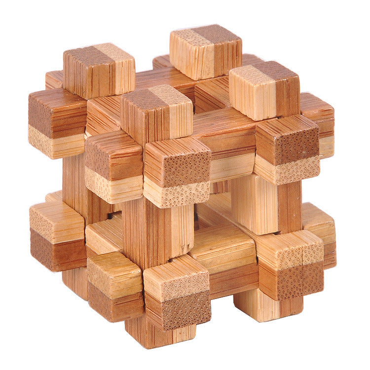 Wooden Burr Puzzle Burr Puzzle Educational Toys
